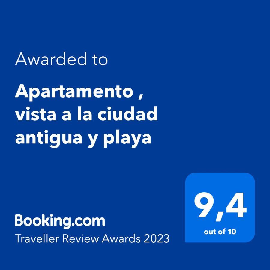 Apartamento , Vista A La Ciudad Antigua Y Playa Cartagena  Exterior foto